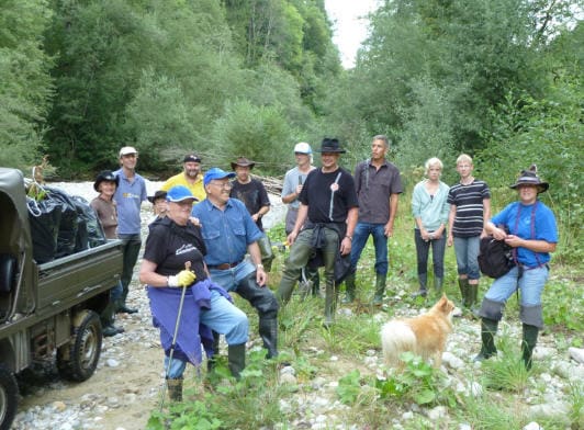 Exkursion Auenlandschaft Badhuusgrabe 2012